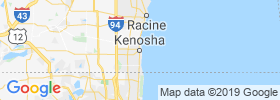 Kenosha map